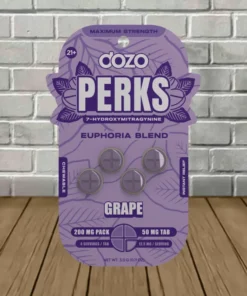 Dozo PERKS Extra Strength 7-OH Extract Tablets 4ct | 50mg