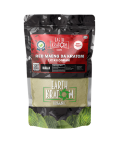 EARTH KRATOM POWDER 500G - MAENG DA RED VEIN