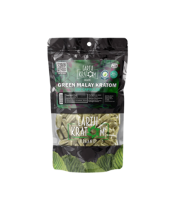 EARTH KRATOM CAPSULES 150CT - MALAY GREEN VEIN
