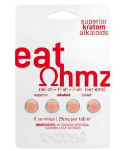 Eat OHMZ 4ct 7OH Tabs Blend Red-OH+11-OH+7OH 25mg per Tablet