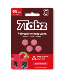 7TABZ 7-HYDROXYMITRAGYNINE TABLETS 4CT / 65MG EACH – BERRY