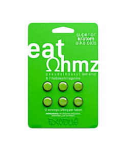 Eat OHMZ 6ct 7OH Tabs Exodus Extract Green Pseudo+7OH 20mg per Tablet
