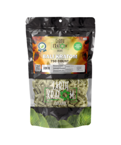 EARTH KRATOM CAPSULES 750CT - BALI