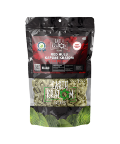 EARTH KRATOM CAPSULES 750CT - HULU RED VEIN