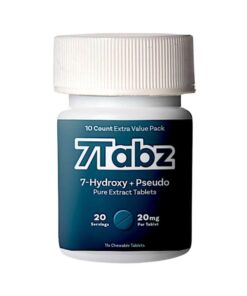 7Tabz 7-Hydroxymitragynine + Pseudoindoxyl Chewable Tablets 10CT 20mg Per Tablet