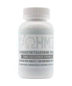 7OHMZ Advanced Kratom Alkaloids 7-Hydroxymitragynine Tablets 100ct 28mg Per Tablet - Unflavored