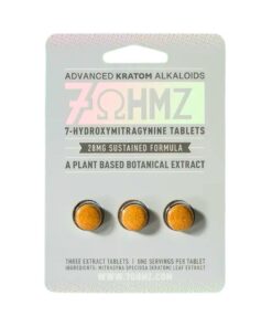 7OHMZ 7-HYDROXYMITRAGYNINE SUSTAINED RELEASE FORMULA 3CT 28MG PER TABLET