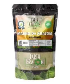 EARTH KRATOM POWDER 1000G / 35.27OZ - MAENG DA GREEN VEIN