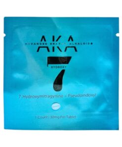AKA 7-HYDROXY + PSEUDO 30MG TABLET POUCH 1CT - UNFLAVORED