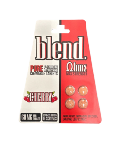 Blend OHMZ 7OH Chewable Tabs Max Strength 4ct 60mg Per Tablet - Cherry