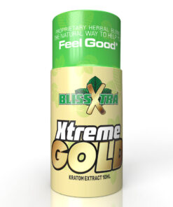 BLISSXTRA XTREME GOLD KRATOM EXTRACT SHOTS 10ML