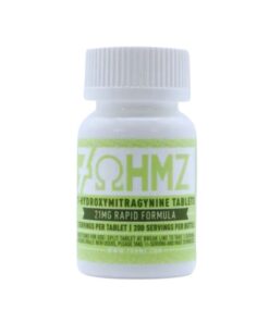 7OHMZ Advanced Kratom Alkaloids 7-Hydroxymitragynine Tablets 100ct 21mg