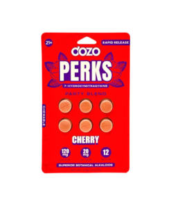 Dozo Perks 6ct 7OH Chewable Tabs Cherry 20mg per Tablet