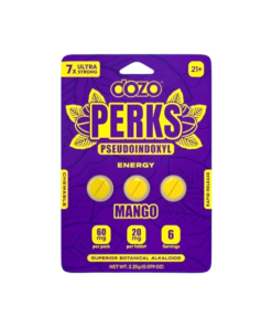 Dozo Perks 3ct 7OH + Psuedo Chewable Tabs Mango 20mg per Tablet