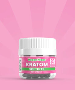 HAPPY HIPPO 30MG MITRAGYNINE 15CT SOFTGELS