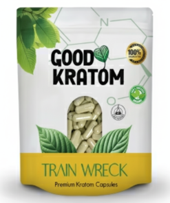 GOOD KRATOM CAPSULES 1000CT - TRAINWRECK