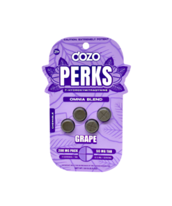 Dozo Perks 4ct 7OH Omnia Blend Grape Chewable Tabs 50mg per Tablet