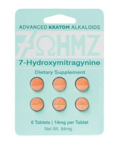 7OHMZ 7-Hydroxymitragynine Tablets 6ct 14mg Per Tablet