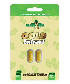 BLISSXTRA XTREME GOLD BOTANICAL EXTRACT CAPSULES 250MG - 2CT