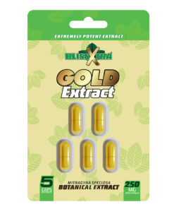 BLISSXTRA XTREME GOLD BOTANICAL EXTRACT CAPSULES 250MG - 5CT