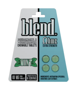 Blend Ohmz 4ct 7OH Chewable Tabs Mint 40mg Per Tablet