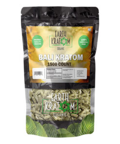 EARTH KRATOM CAPSULES 1500CT - BALI