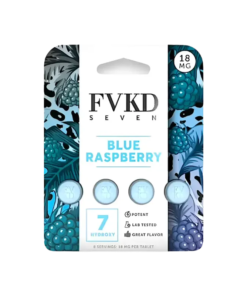 FVKD Seven 4ct 7OH Tabs Blue Raspberry 18mg per Tablet