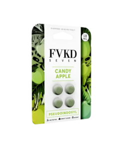 FVKD Seven 4ct 7OH + Psuedo Tabs Candy Apple 18mg per Tablet